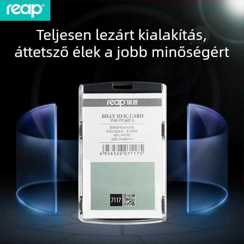 Rip kártyatartó, ABS anyag, kártyatípus, modern minimalist stílus, irodai és üzleti felhasználásra