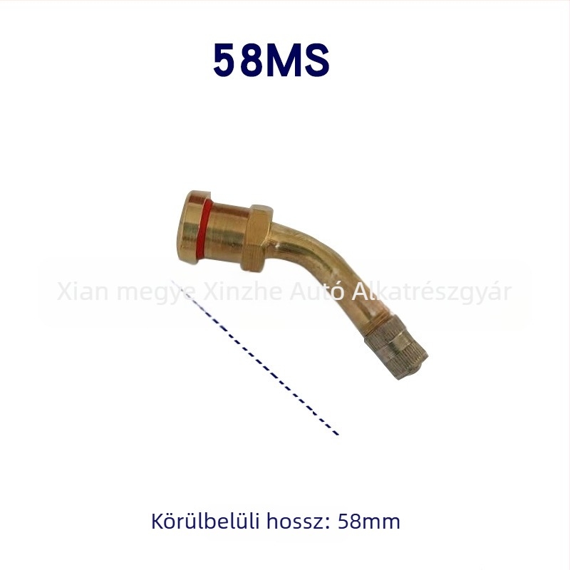 Xinze tubeless szelep, réz, csavaros szerelés, közönséges magürege