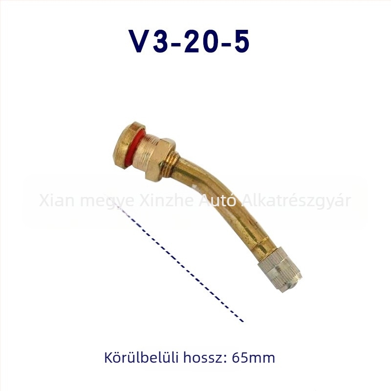 Xinze tubeless szelep, réz, csavaros szerelés, közönséges magürege