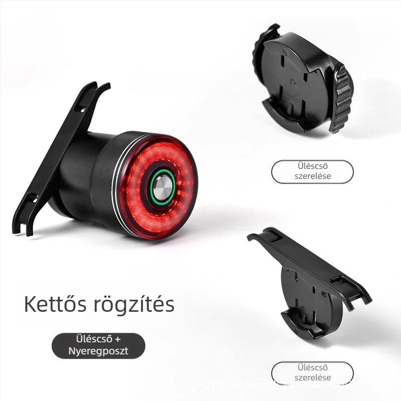 Lumaiwei SR1 kerékpár hátsó lámpa Type-C töltéssel és intelligens fékérzékelővel, hegyi kerékpárokhoz