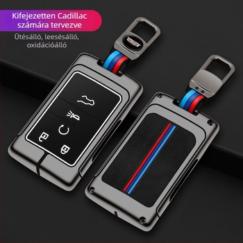 Kulcs tok Cadillac XTS/ATS/SRX/CTS - cink ötvözet anyag, divatos stílus, LONGSNOL