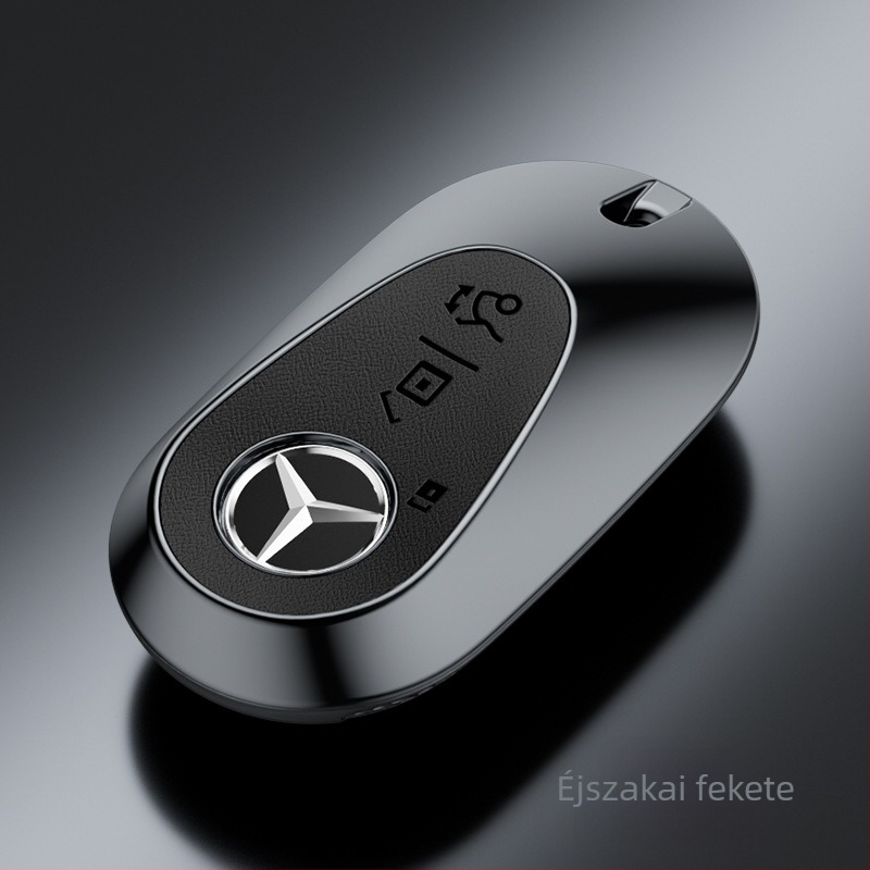 Mercedes-Benz GLC kulcsvédő tok Napa mintával a C260L, C200L, GLB, GLE350, E300L, E260 modellekhez