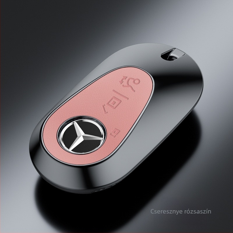 Mercedes-Benz GLC kulcsvédő tok Napa mintával a C260L, C200L, GLB, GLE350, E300L, E260 modellekhez