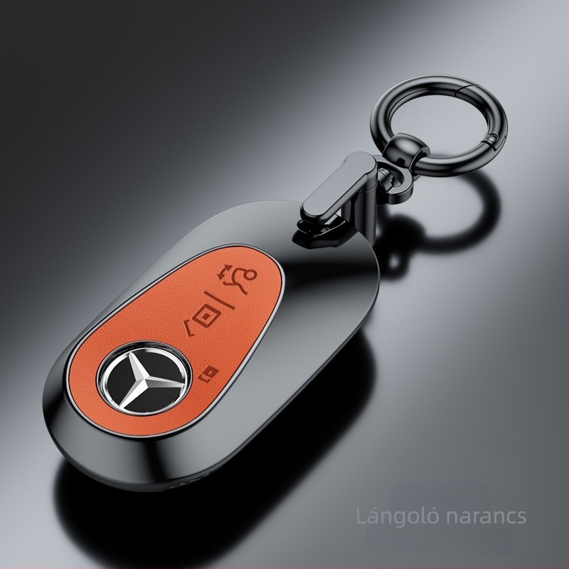 Mercedes-Benz GLC kulcsvédő tok Napa mintával a C260L, C200L, GLB, GLE350, E300L, E260 modellekhez