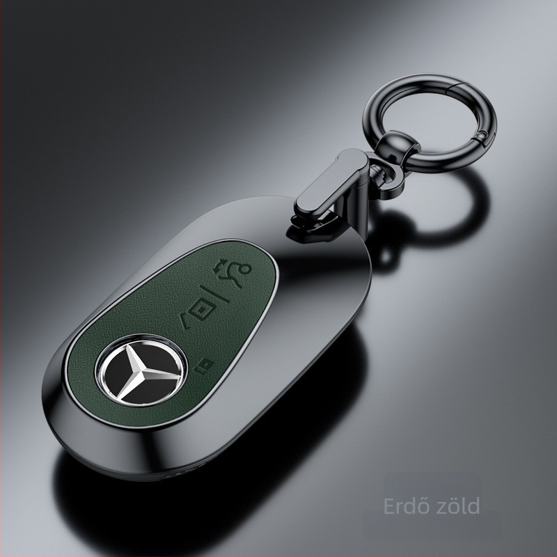 Mercedes-Benz GLC kulcsvédő tok Napa mintával a C260L, C200L, GLB, GLE350, E300L, E260 modellekhez