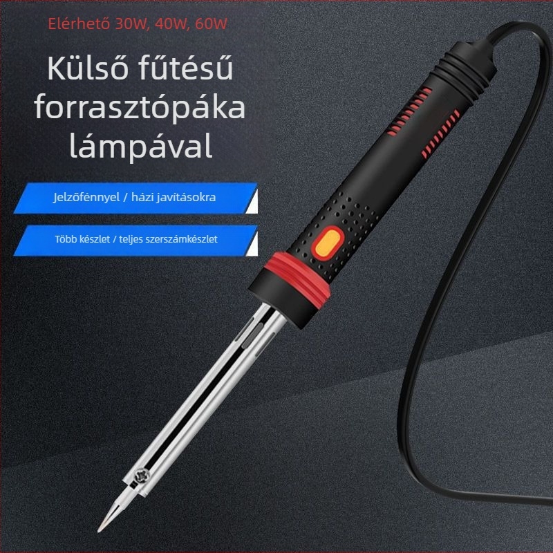 Rozsdamentes acélból készült forrasztópáka készlet csatlakozók és digitális vezetékek forrasztására