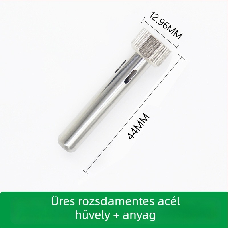 Timostention forrasztóvas-kezelő háromrészes rozsdamentes acéltokkal, állítható hőmérséklet, magas hőállóság, Bakelit burkolat