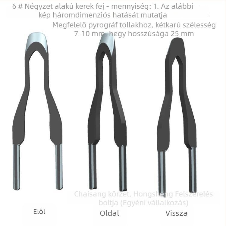 Szakmai pyrográf tollhegy – elektromosan melegedő gravírozó hegy