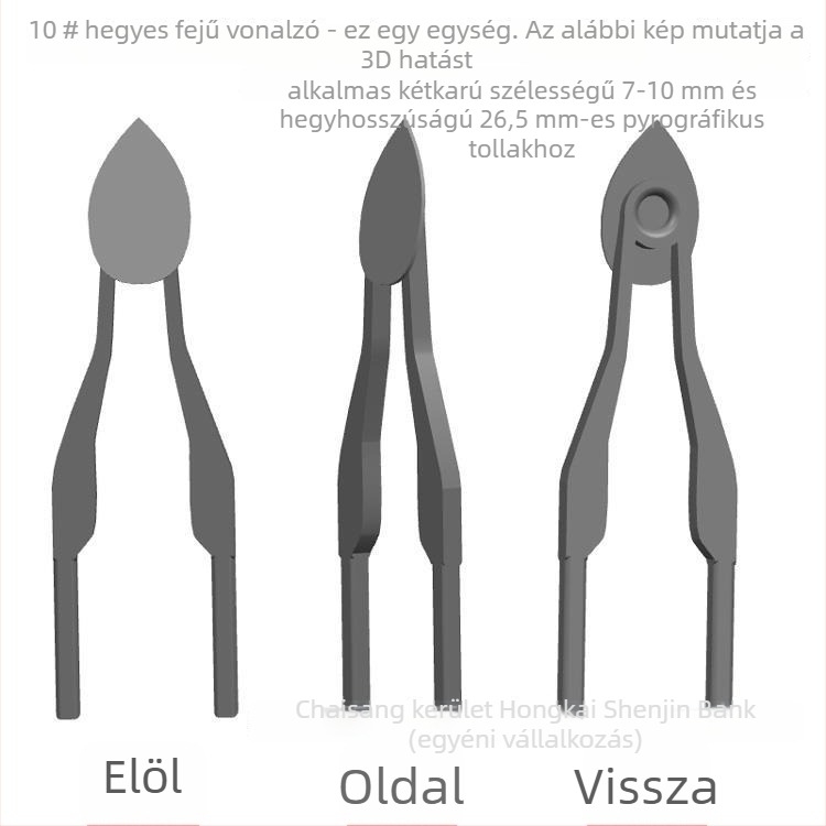 Szakmai pyrográf tollhegy – elektromosan melegedő gravírozó hegy