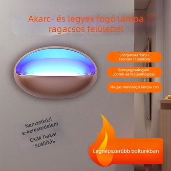 Falihoz szerelhető ragadós szúnyog- és legyek elleni lámpa, LG-298L, T5-8W, 220V, testreszabható, nagykereskedelmi