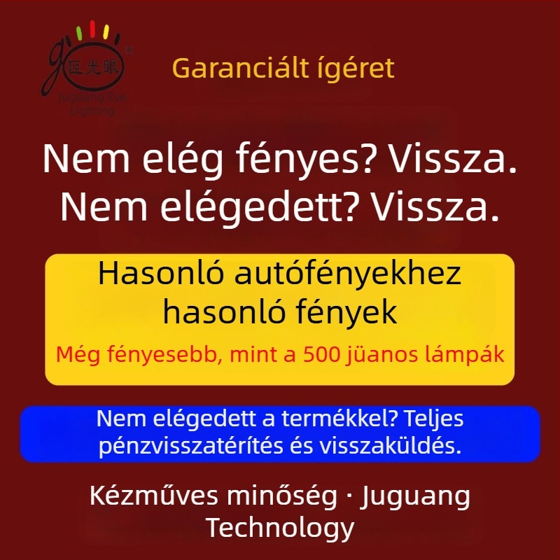 Kültéri LED halogép elektromos motorkerékpárhoz – külső felszerelés, 25W, 12-80V, LED fényforrás, modell JGY-HBL2, vízálló