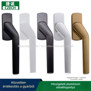 DP-Broken Bridge ablakkezelő alumíniumötvözetből, nanotechnológiás felülettel és magas hőmérsékletű festéssel – ajtó- és ablakhardverhez