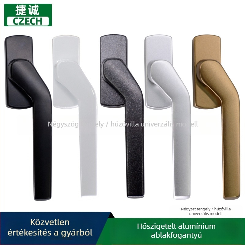 DP-Broken Bridge ablakkezelő alumíniumötvözetből, nanotechnológiás felülettel és magas hőmérsékletű festéssel – ajtó- és ablakhardverhez