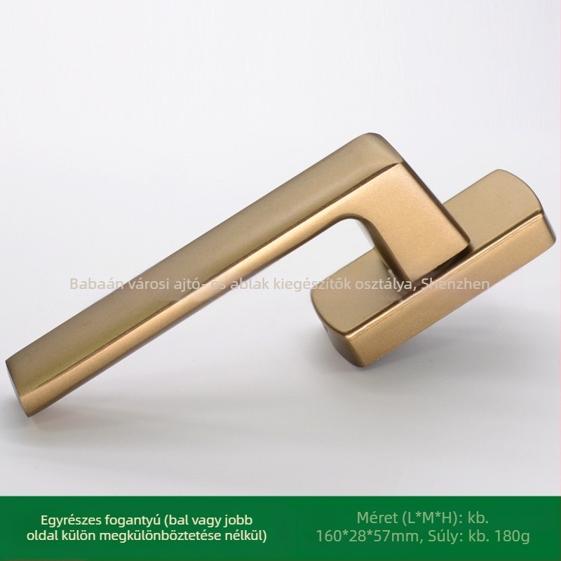 DP-Broken Bridge ablakkezelő alumíniumötvözetből, nanotechnológiás felülettel és magas hőmérsékletű festéssel – ajtó- és ablakhardverhez