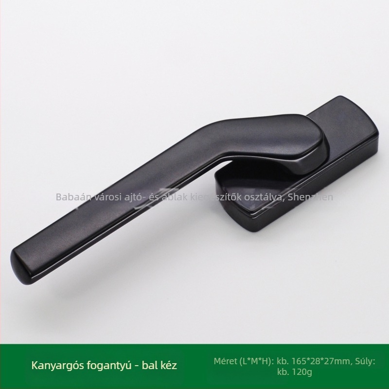 DP-Broken Bridge ablakkezelő alumíniumötvözetből, nanotechnológiás felülettel és magas hőmérsékletű festéssel – ajtó- és ablakhardverhez