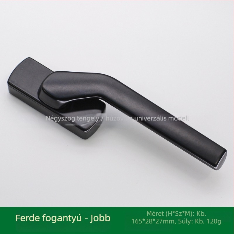 DP-Broken Bridge ablakkezelő alumíniumötvözetből, nanotechnológiás felülettel és magas hőmérsékletű festéssel – ajtó- és ablakhardverhez