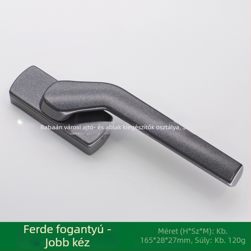 DP-Broken Bridge ablakkezelő alumíniumötvözetből, nanotechnológiás felülettel és magas hőmérsékletű festéssel – ajtó- és ablakhardverhez