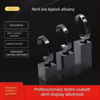 Li Ke óra-kiállító állvány - gumi anyag, Nordic Wind stílus, Guangzhou eredet