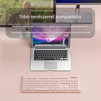 Numerikus billentyűzettel és egér készlet - USB-kapcsolat - ABS műanyag - csuklótámasz nélkül
