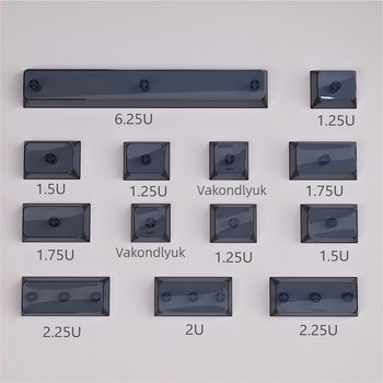 XDA kulcskapcsik készlet mechanikus billentyűzethez | PC anyag | XDA profil | Zöld tengelyű kapcsolókhoz kompatibilis | Testreszabás támogatott