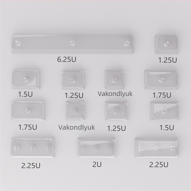 XDA kulcskapcsik készlet mechanikus billentyűzethez | PC anyag | XDA profil | Zöld tengelyű kapcsolókhoz kompatibilis | Testreszabás támogatott