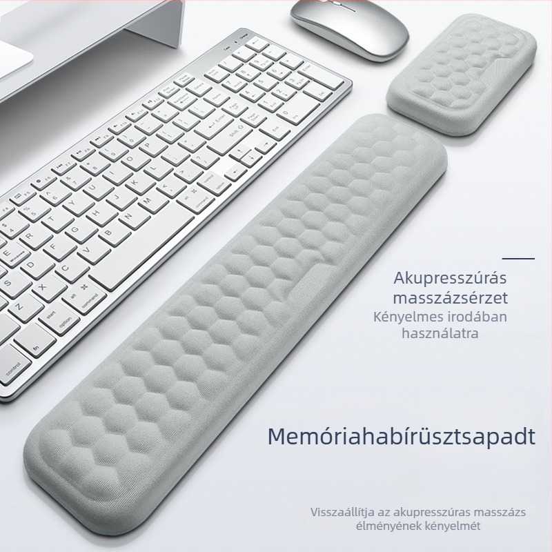 Mechanikus billentyűzet csukló alátét, textil anyag, egyoldalas, injekciós öntés, Short-tailed fox