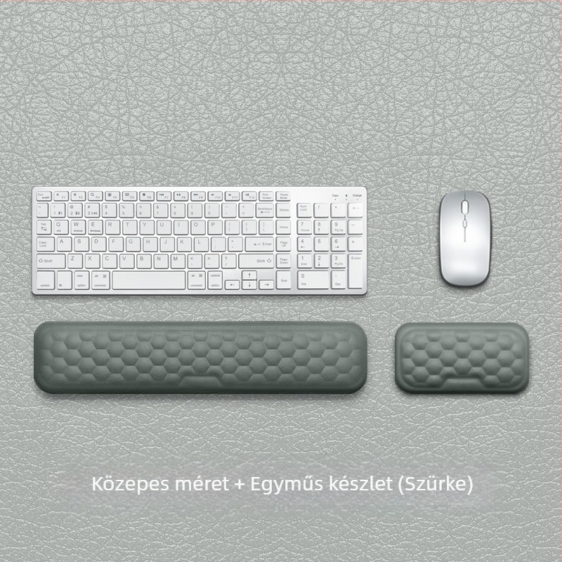 Mechanikus billentyűzet csukló alátét, textil anyag, egyoldalas, injekciós öntés, Short-tailed fox