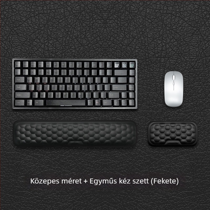 Mechanikus billentyűzet csukló alátét, textil anyag, egyoldalas, injekciós öntés, Short-tailed fox