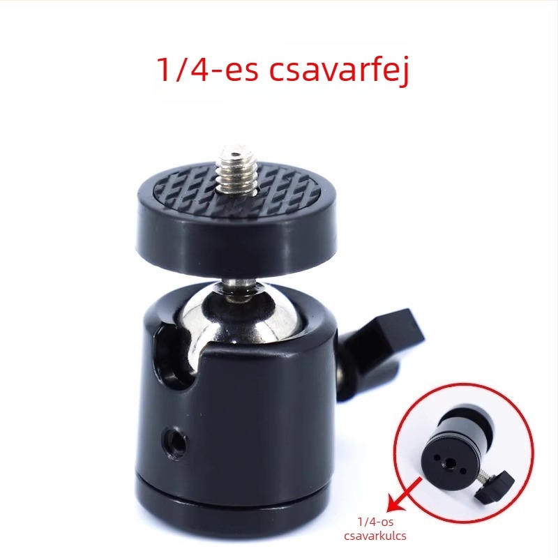 Friendly Élő közvetítéshez készült telefon-állvány, háromlábú állvány forgó klipe-gimbal, 360° felülről történő felvétel, műanyag padlóra álló