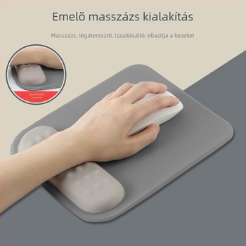Nagy egérpad, természetes kaučuk, egyszínű, játékos alátét