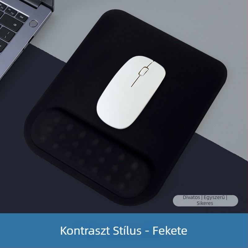 Nagy egérpad, természetes kaučuk, egyszínű, játékos alátét
