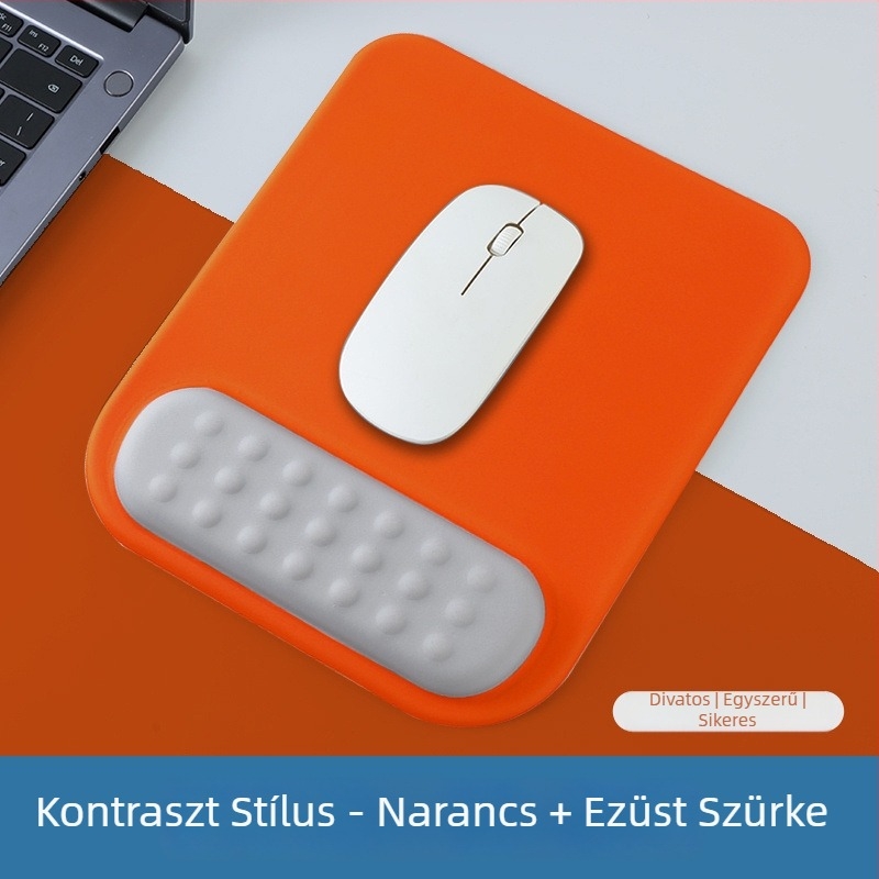 Nagy egérpad, természetes kaučuk, egyszínű, játékos alátét