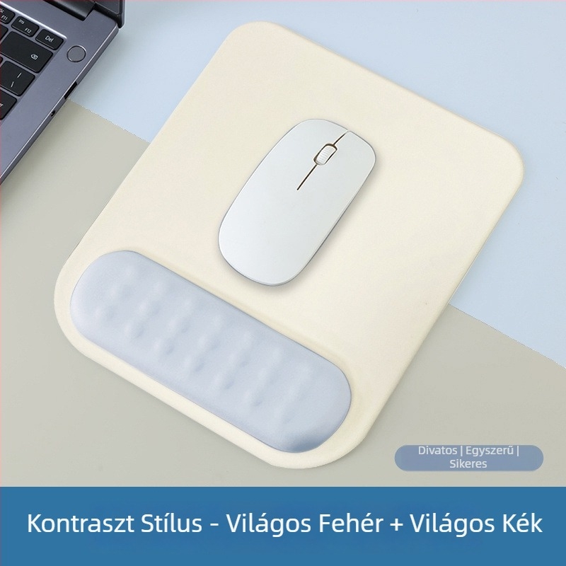 Nagy egérpad, természetes kaučuk, egyszínű, játékos alátét