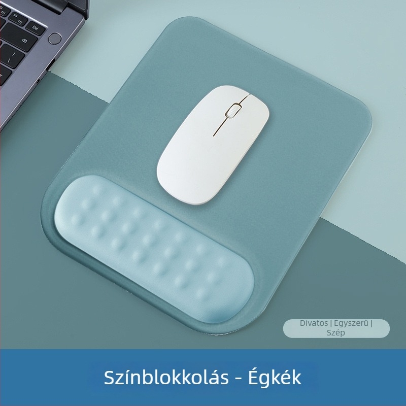 Nagy egérpad, természetes kaučuk, egyszínű, játékos alátét