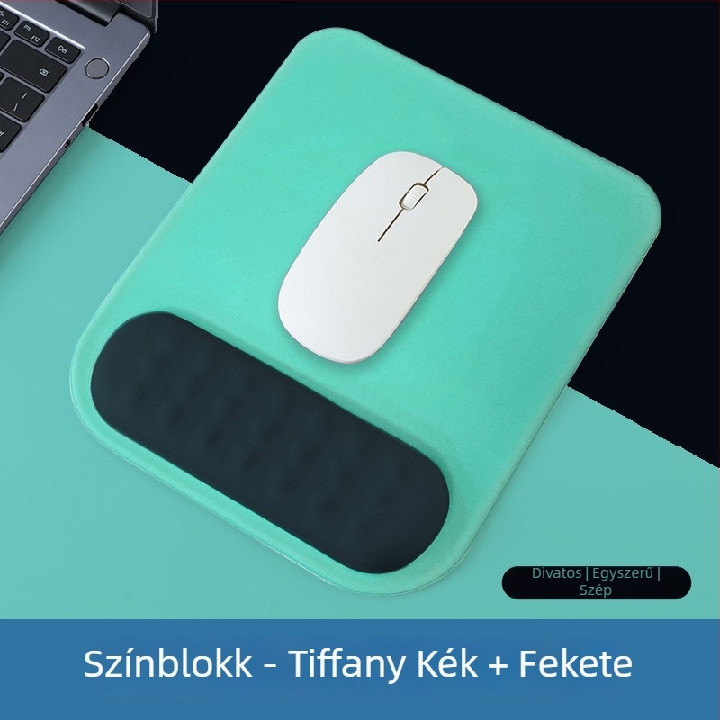 Nagy egérpad, természetes kaučuk, egyszínű, játékos alátét