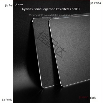 Gyanta egérpad, kétoldalas bőrfelülettel, izzadásgátló, gaming, modell Sd21a, hordozható asztali pad