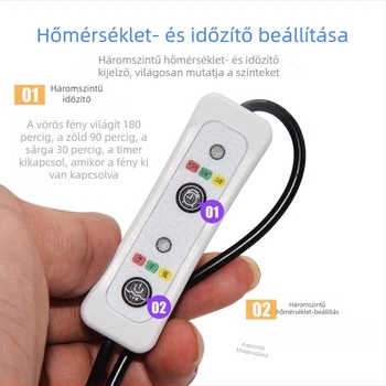 USB fűtőlap — egérpad és kéz- vagy lábmelegítő, 5V elektromos fűtés, tiszta pamut