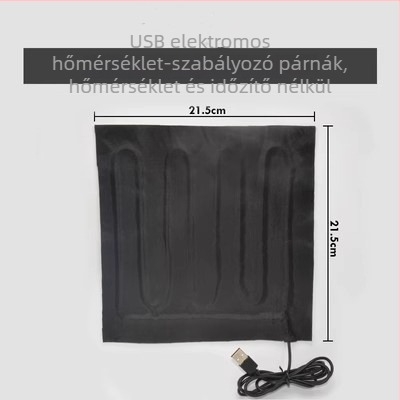 USB fűtőlap — egérpad és kéz- vagy lábmelegítő, 5V elektromos fűtés, tiszta pamut