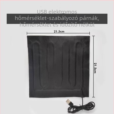 USB fűtőlap — egérpad és kéz- vagy lábmelegítő, 5V elektromos fűtés, tiszta pamut