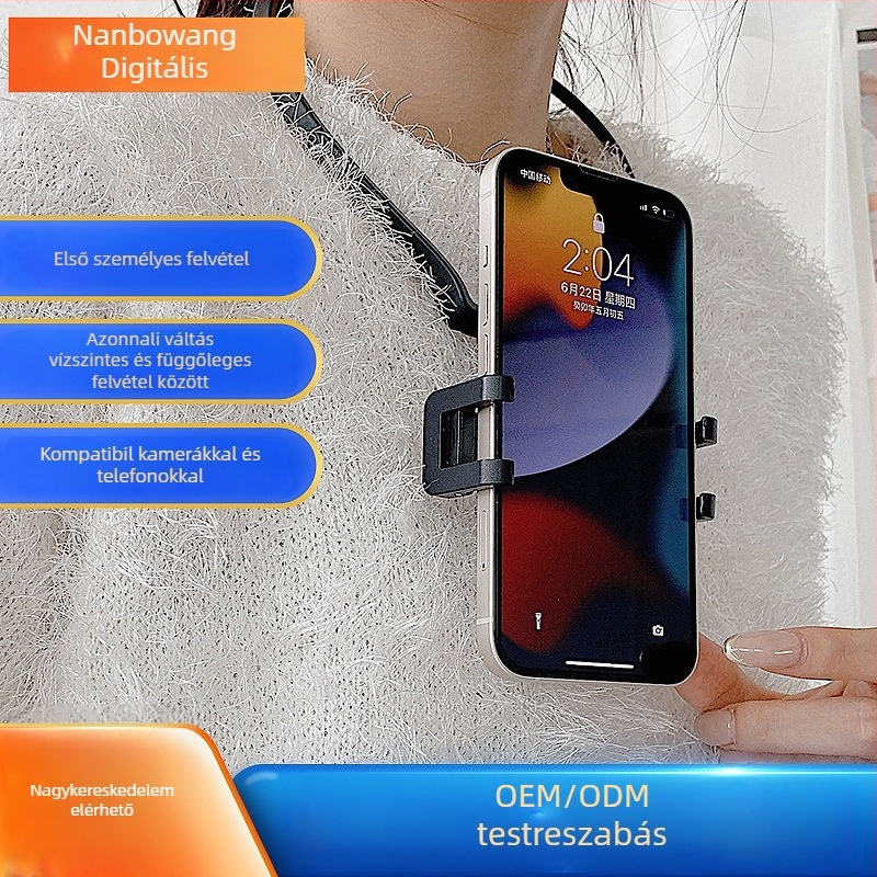 Lazy stand – nyakba akasztható telefontartó | Small things expert | ABS+PC műanyag | testreszabható | közvetlen gyártó