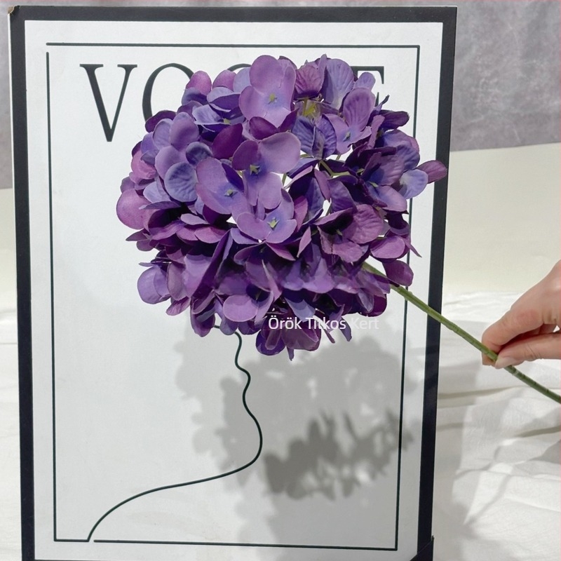 Selyem hortenzia virágok, 90 darabos készlet esküvői falidekorációhoz (Secret Garden)