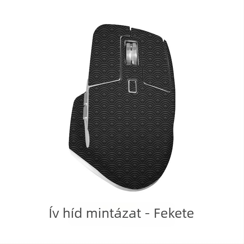 Logitech MX Master 3-hoz készült bőr egérborítás — csúszásmentes matt felület, dombor- és mélyedéses textúra, OEM-kompatibilis, univerzális illeszkedés