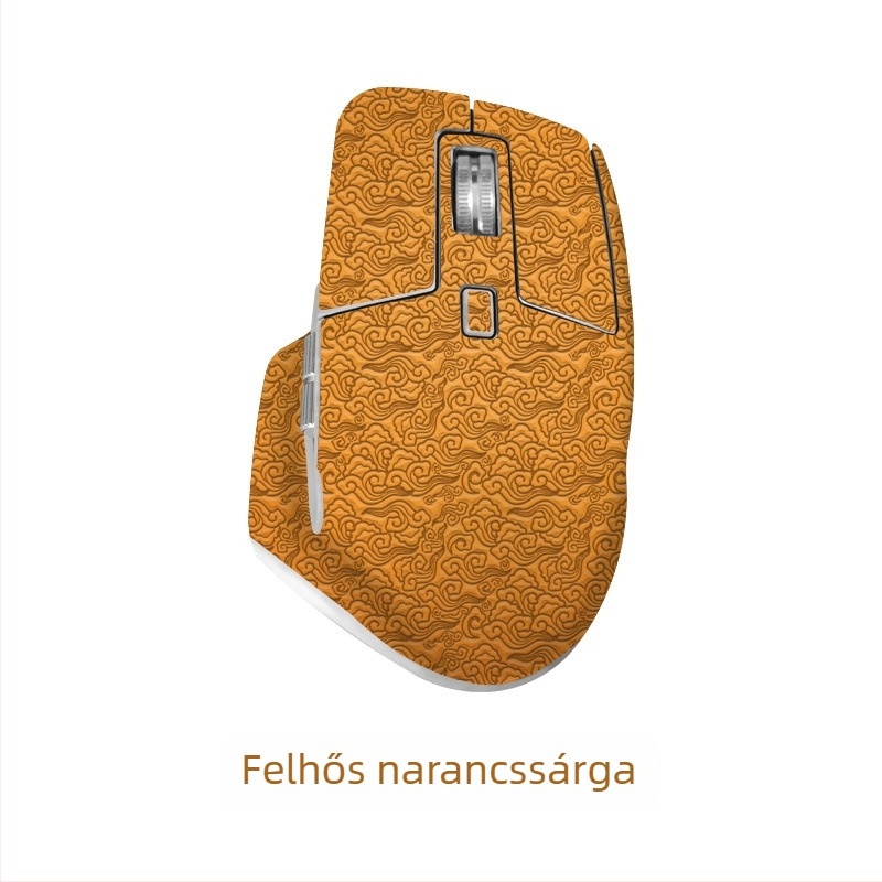 Logitech MX Master 3-hoz készült bőr egérborítás — csúszásmentes matt felület, dombor- és mélyedéses textúra, OEM-kompatibilis, univerzális illeszkedés