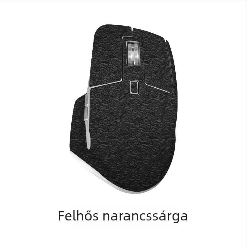 Logitech MX Master 3-hoz készült bőr egérborítás — csúszásmentes matt felület, dombor- és mélyedéses textúra, OEM-kompatibilis, univerzális illeszkedés