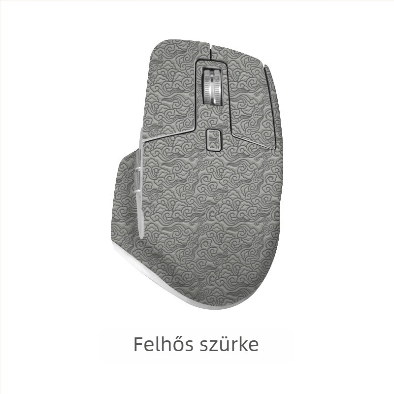 Logitech MX Master 3-hoz készült bőr egérborítás — csúszásmentes matt felület, dombor- és mélyedéses textúra, OEM-kompatibilis, univerzális illeszkedés