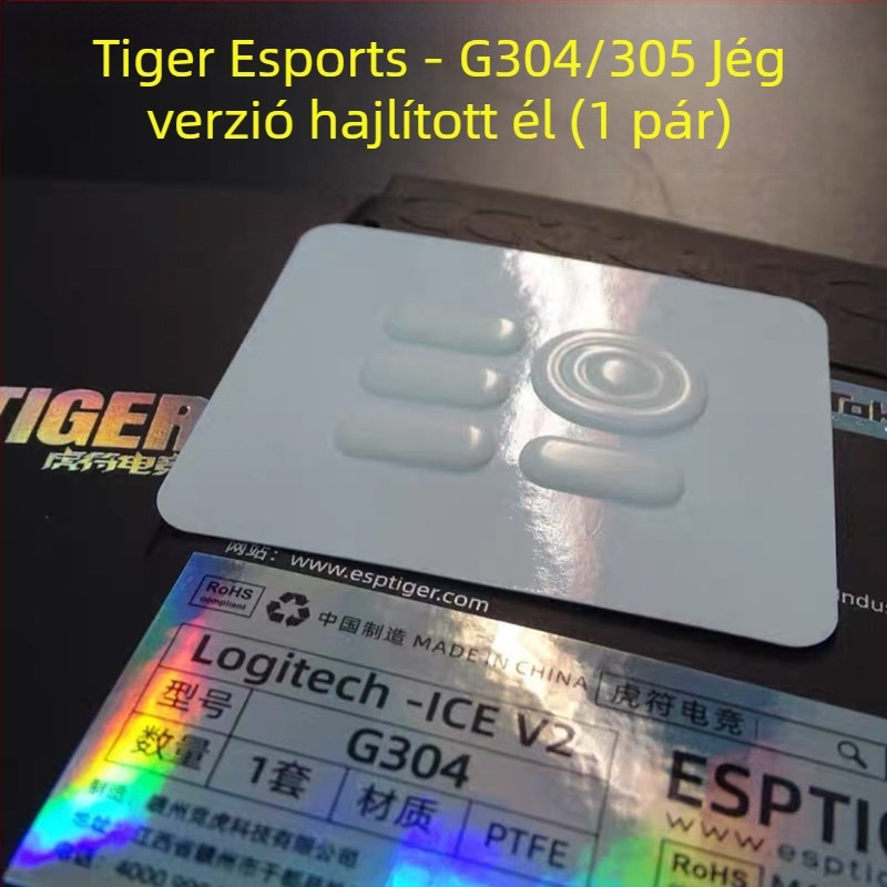 Tiger talisman egér talpak – Jég kiadás, kompatibilis G102, G302, G403, G502, G603, G703, GPW1, GPX, 1 db