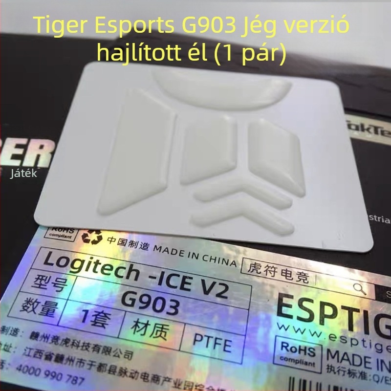 Tiger talisman egér talpak – Jég kiadás, kompatibilis G102, G302, G403, G502, G603, G703, GPW1, GPX, 1 db