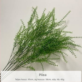 Xin yuda Mesterséges Eukaliptusz és Dragon Whisker Grass Virágkompozíció, Plasztik, Injekciós öntés, Variáció 3283093, Esküvőkre, Kültérre és Fotórekvizitumokra