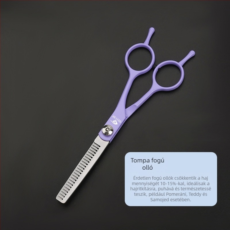 Gutche kutyaápolási ollókészlet — rozsdamentes acél, kutyáknak szőrápoló ollók, 400 darabos csomag, hivatalos magánmárka
