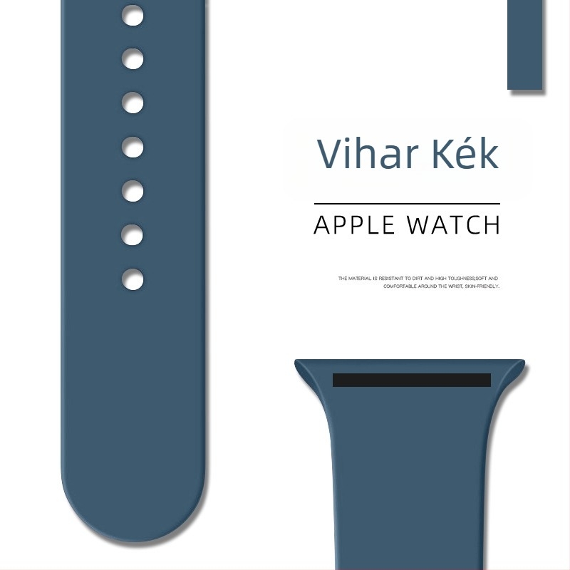 Apple Watch Series 11 szilikon sportszíj egyetlen csattal
